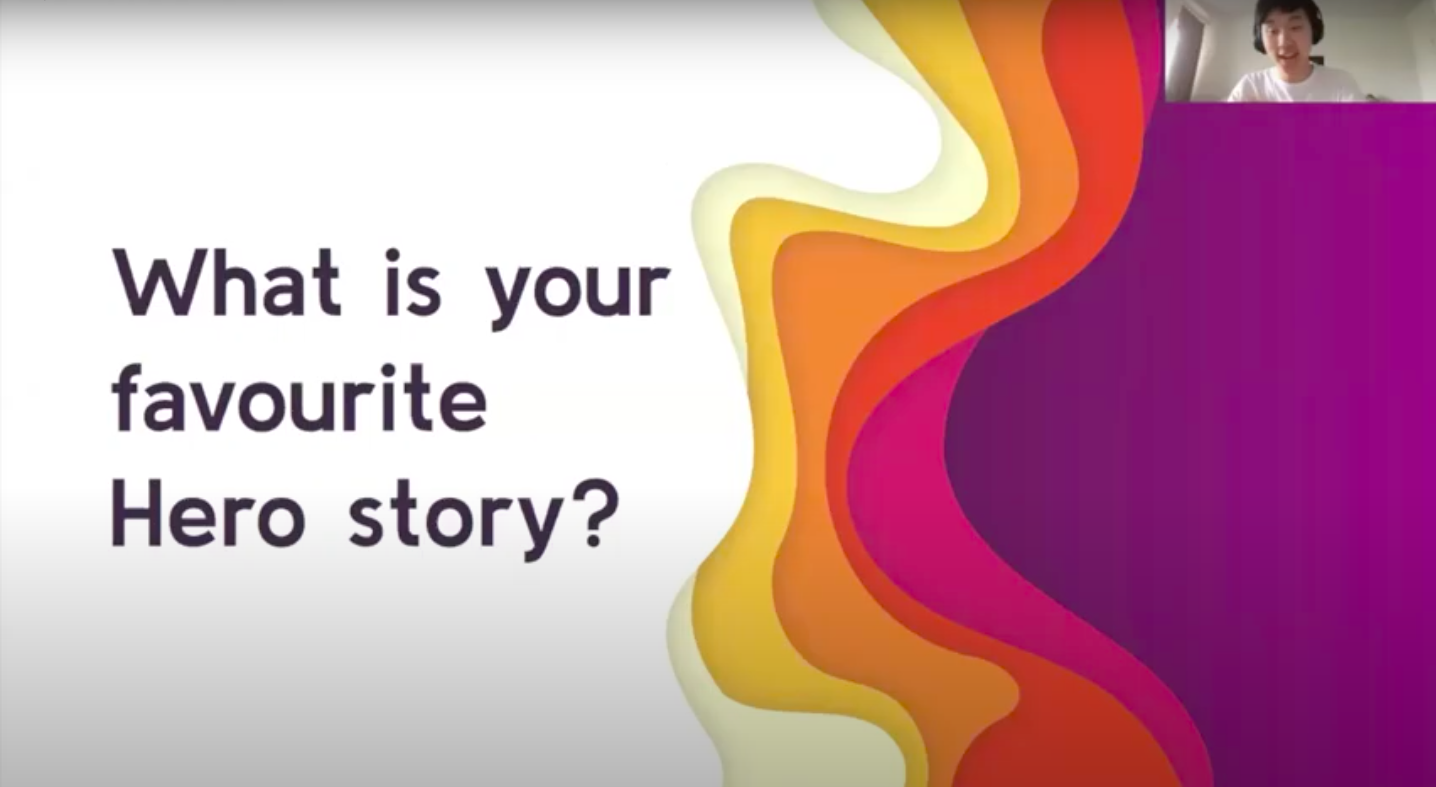 Preview of our Youtube Channel presentation about the Hero's Journey.