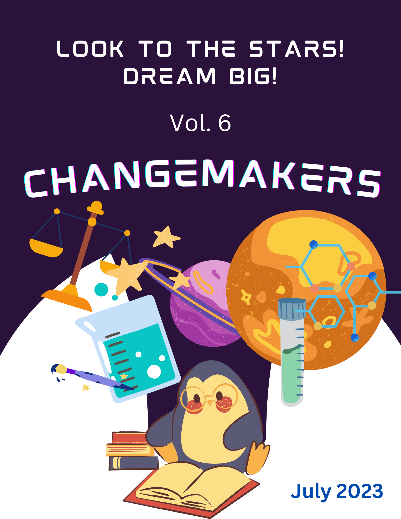 Cover of the Changemakers magazine